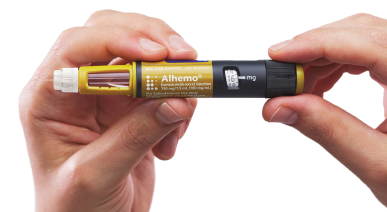 How do I give Alhemo® to myself or someone else?
