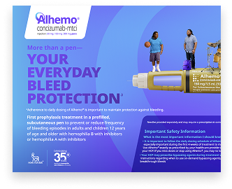 Hemophilia B Alhemo® brochure